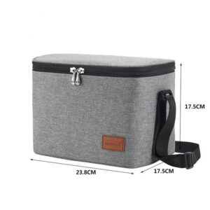 Sac isotherme repas homme 7,5 L à bandoulière ajustable