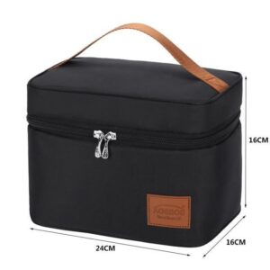 Sac isotherme repas homme 7,5 L à bandoulière ajustable
