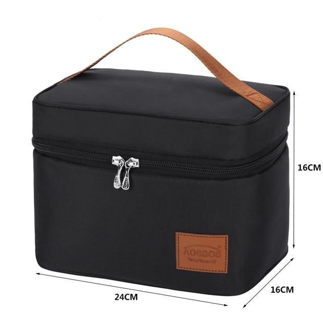 Sac isotherme repas homme 7,5 L à bandoulière ajustable