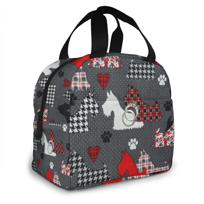 Sac isotherme repas à imprimé mignon, polyester et nylon