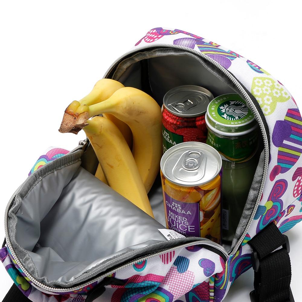 Petit sac isotherme repas 4 L en polyester, à glisser dans un sac
