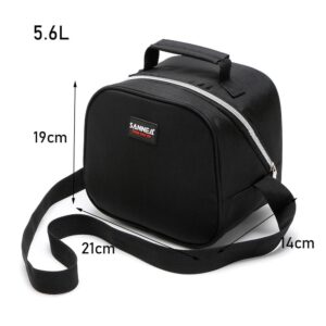 Petit sac isotherme repas 4 L en polyester, à glisser dans un sac