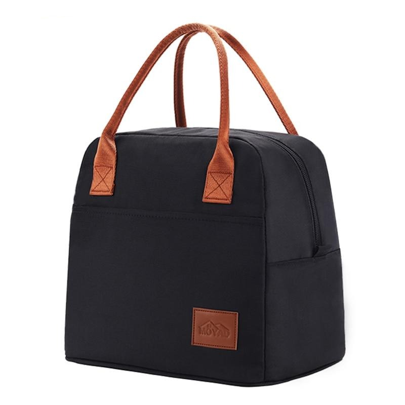 Sac isotherme repas pour homme en polyester doublé d'aluminium