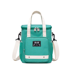 Sac isotherme repas travail 7,5 L en polyester, bandoulière réglable