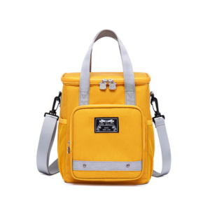 Sac isotherme repas travail 7,5 L en polyester, bandoulière réglable