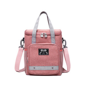 Sac isotherme repas travail 7,5 L en polyester, bandoulière réglable