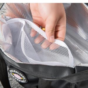 Sac isotherme tendance en polyester, grande poche extérieure