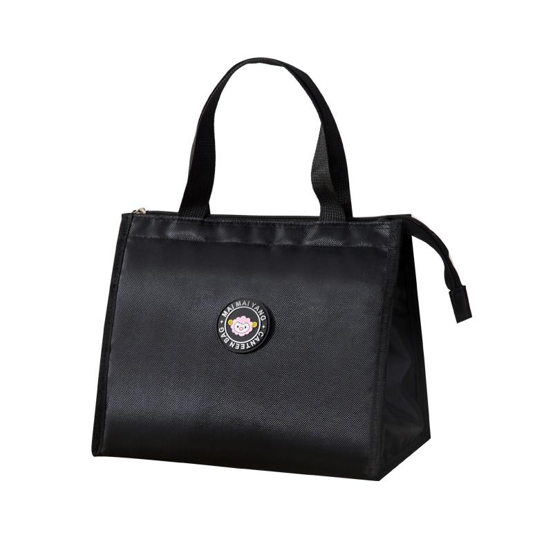 Sac isotherme tendance en polyester, grande poche extérieure