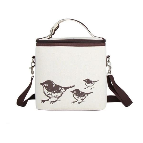 Sac isotherme de voyage en polyester imperméable, format compact