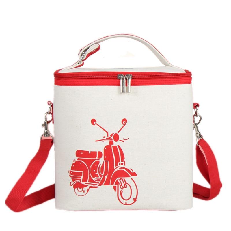 Sac isotherme de voyage en polyester imperméable, format compact
