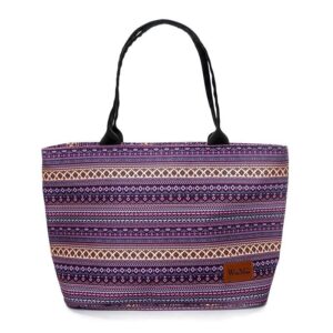 Sac lunch isotherme femme 25 L en polyester et aluminium