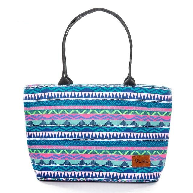 Sac lunch isotherme femme 25 L en polyester et aluminium