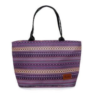 Sac lunch isotherme femme 25 L en polyester et aluminium