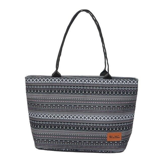 Sac lunch isotherme femme 25 L en polyester et aluminium