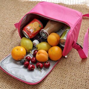 Sac repas isotherme enfant en polyester 600D, longue bandoulière