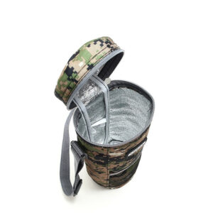 Sac isotherme pour bouteille en nylon, sangle de transport
