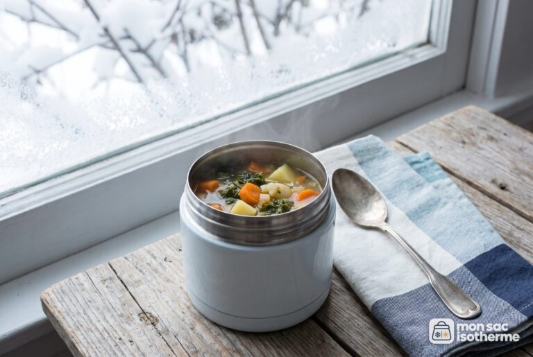Garder un repas chaud jusqu'à midi : boîte isotherme et astuces